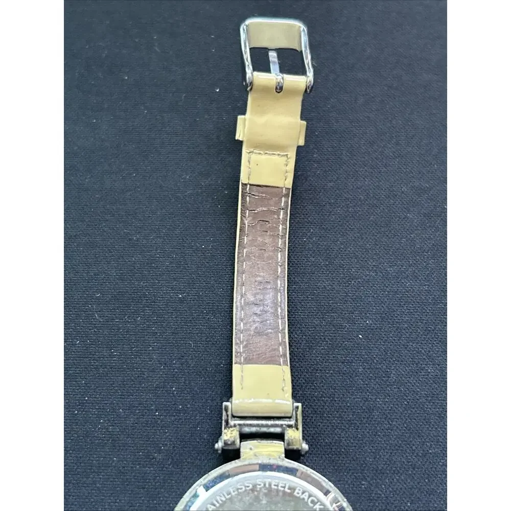Liz Claiborne Beige Dial And Band Women’s Quartz Watch